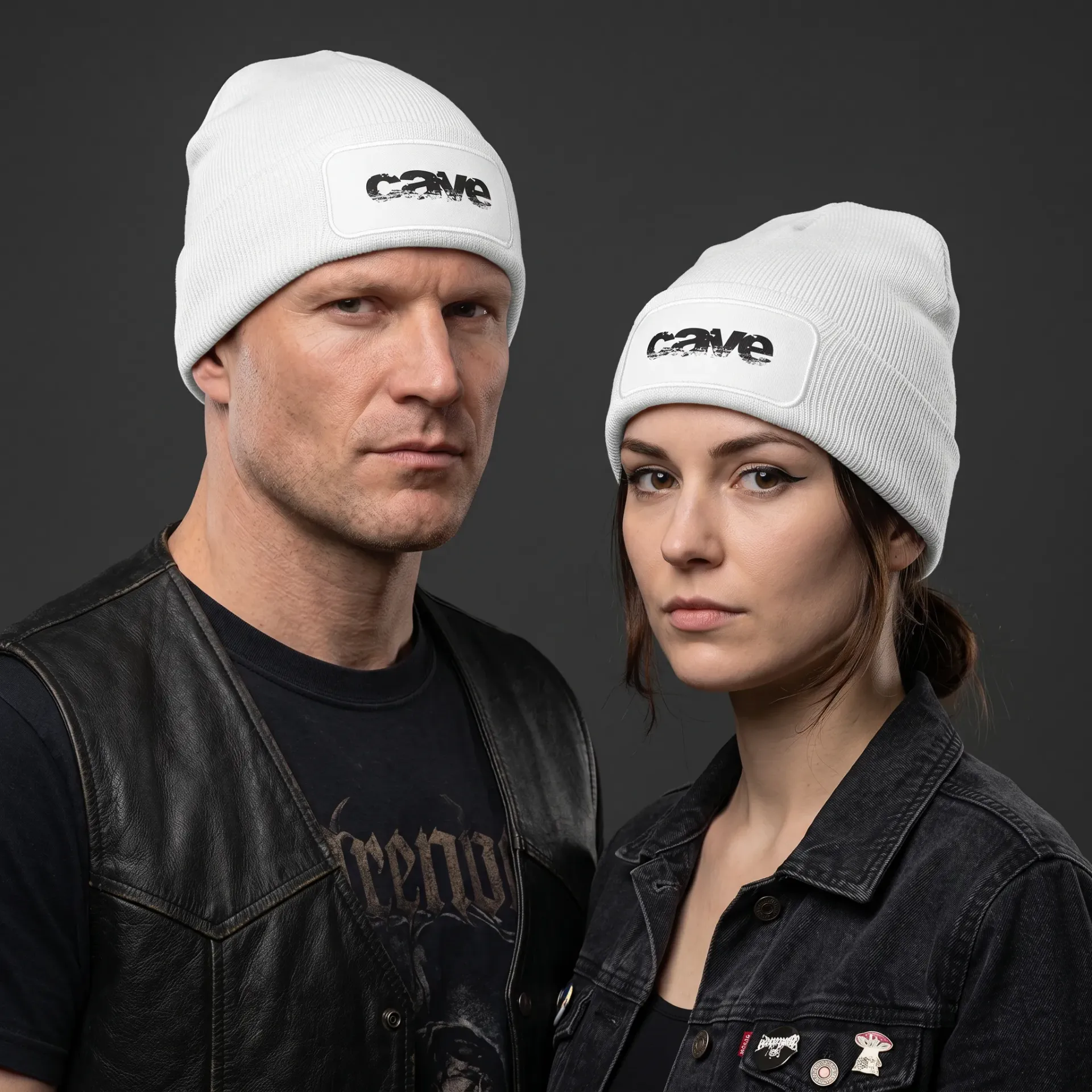 CAVE Patch Beanie