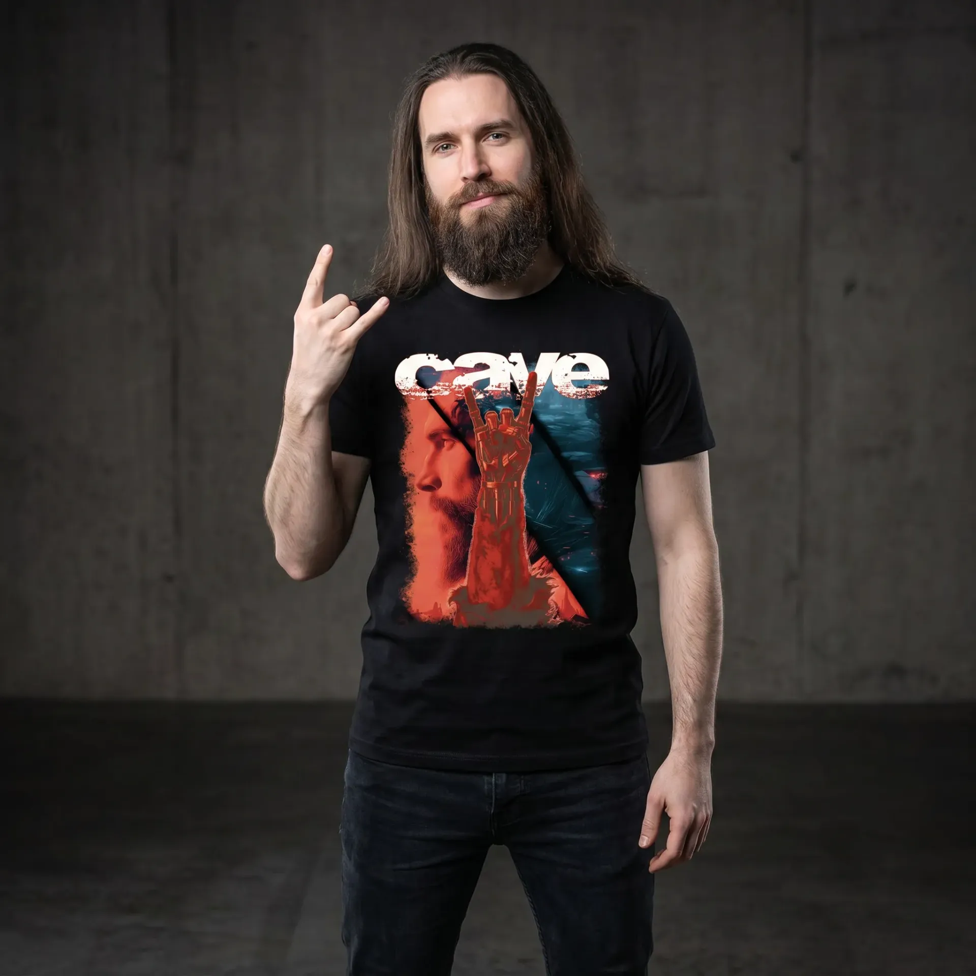 CAVE T-Shirt "... into the promised land ..."