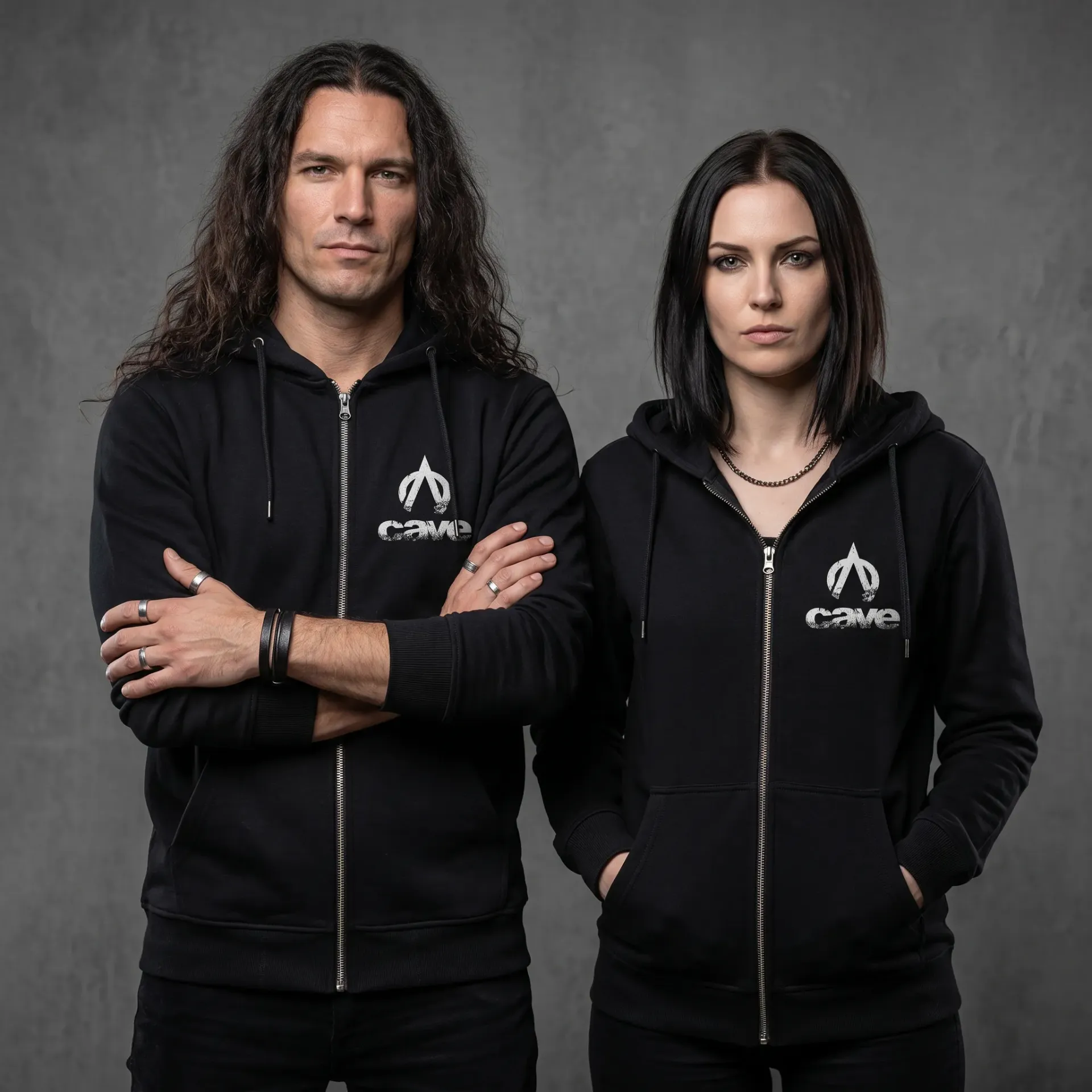 Heavy Zip-Hoodie 4 (Schwarz, S)